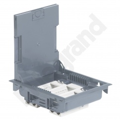PUSZKA PODŁOGOWA 12 MODUŁÓW INOX.