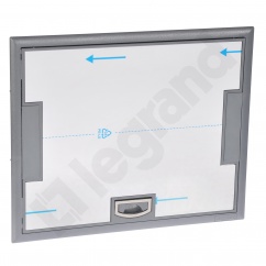 PUSZKA PODŁOGOWA 16 MODUŁÓW. INOX. ZMNIEJSZONA WYS. PUSZKA PODŁOGOWA 16 MODUŁÓW. INOX. ZMNIEJSZONA WYS.