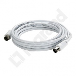 KABEL TV Z 1 WTYKIEM MĘSKIM ŚR.9.52 MM I 1 WTYKIEM ŻEŃSKIM ŚR.9.52 MM. DŁUGOŚĆ 5 M KABEL TV Z 1 WTYKIEM MĘSKIM ŚR.9.52 MM I 1 WTYKIEM ŻEŃSKIM ŚR.9.52 MM. DŁUGOŚĆ 5 M