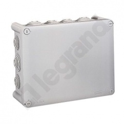 PLEXO55 PUSZKA PROSTOKĄTNA Z PRZEPUSTAMI 220X170X86 MM PLEXO55 PUSZKA PROSTOKĄTNA Z PRZEPUSTAMI 220X170X86 MM