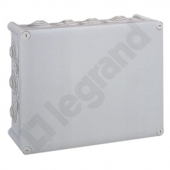 PLEXO55 PUSZKA PROSTOKĄTNA Z PRZEPUSTAMI 310X240X124 MM PLEXO55 PUSZKA PROSTOKĄTNA Z PRZEPUSTAMI 310X240X124 MM