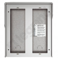 OBUDOWA NATYNKOWA Z DASZKIEM DO PANELI SFERA - 6 MODUŁÓW - ALUMINIUM