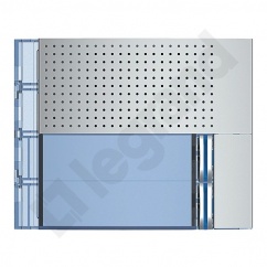 SFERA PLAKIETKA MODUŁU FONICZNEGO PODSTAWOWEGO - 2 PRZYCISKI - ALUMINIUM SFERA PLAKIETKA MODUŁU FONICZNEGO PODSTAWOWEGO - 2 PRZYCISKI - ALUMINIUM