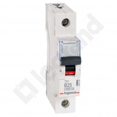 WYŁĄCZNIK NADPRĄDOWY S 301 1P B 25A 6000A SERII TX3