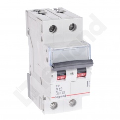 WYŁĄCZNIK NADPRĄDOWY S 302 2P B 13A 6000A SERII TX3 WYŁĄCZNIK NADPRĄDOWY S 302 2P B 13A 6000A SERII TX3