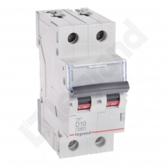 WYŁĄCZNIK NADPRĄDOWY S 302 2P D 10A 6000A SERII TX3 WYŁĄCZNIK NADPRĄDOWY S 302 2P D 10A 6000A SERII TX3