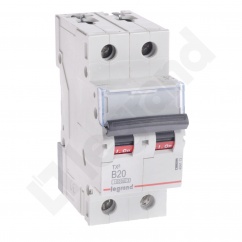 WYŁĄCZNIK NADPRĄDOWY S 312 2P B 20A 10000A SERII TX3