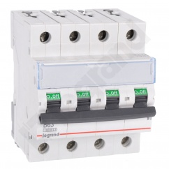 WYŁĄCZNIK NADPRĄDOWY S 314 4P B 63A 10000A SERII TX3