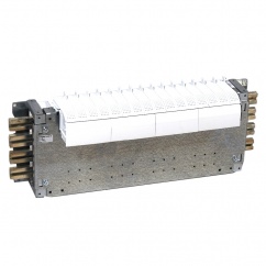 HX3-VX3 BLOK ROZDZIELCZY RZĘDOWY DO SZYN W PRZEDZIALE KABL. O GŁ. 475 HX3-VX3 BLOK ROZDZIELCZY RZĘDOWY DO SZYN W PRZEDZIALE KABL. O GŁ. 475