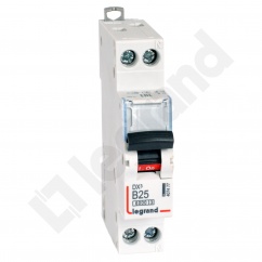 WYŁĄCZNIK NADPRĄDOWY S 301N 1P+N B 25 6000A SERII DX3 WYŁĄCZNIK NADPRĄDOWY S 301N 1P+N B 25 6000A SERII DX3