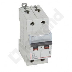 WYŁĄCZNIK NADPRĄDOWY S 302 2P B 3A 6000A SERII DX3 WYŁĄCZNIK NADPRĄDOWY S 302 2P B 3A 6000A SERII DX3