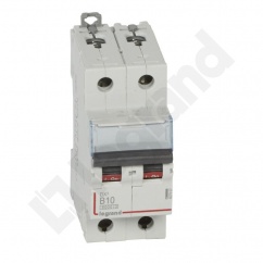 WYŁĄCZNIK NADPRĄDOWY S 302 2P B 10A 6000A SERII DX3 WYŁĄCZNIK NADPRĄDOWY S 302 2P B 10A 6000A SERII DX3