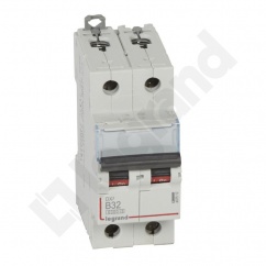 WYŁĄCZNIK NADPRĄDOWY S 302 2P B 32A 6000A SERII DX3 WYŁĄCZNIK NADPRĄDOWY S 302 2P B 32A 6000A SERII DX3
