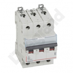 WYŁĄCZNIK NADPRĄDOWY S 303 3P B 6A 6000A SERII DX3