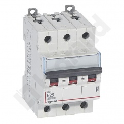 WYŁĄCZNIK NADPRĄDOWY S 303 3P B 25A 6000A SERII DX3 WYŁĄCZNIK NADPRĄDOWY S 303 3P B 25A 6000A SERII DX3