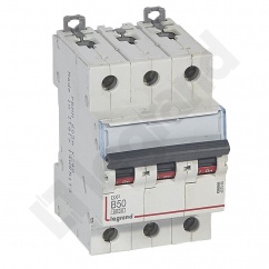 WYŁĄCZNIK NADPRĄDOWY S 303 3P B 50A 6000A SERII DX3