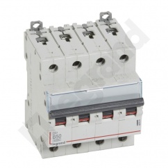 WYŁĄCZNIK NADPRĄDOWY S 304 4P B 50A 6000A SERII DX3 WYŁĄCZNIK NADPRĄDOWY S 304 4P B 50A 6000A SERII DX3