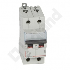WYŁĄCZNIK NADPRĄDOWY S 302 2P D 16A 6000A SERII DX3 WYŁĄCZNIK NADPRĄDOWY S 302 2P D 16A 6000A SERII DX3