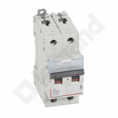 WYŁĄCZNIK NADPRĄDOWY S 302 2P D 63A 6000A SERII DX3 WYŁĄCZNIK NADPRĄDOWY S 302 2P D 63A 6000A SERII DX3