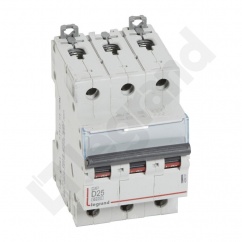 WYŁĄCZNIK NADPRĄDOWY S 303 3P D 25A 6000A SERII DX3