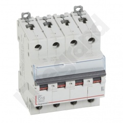 WYŁĄCZNIK NADPRĄDOWY S 304 4P D 16A 6000A SERII DX3