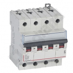 WYŁĄCZNIK NADPRĄDOWY S 304 4P D 32A 6000A SERII DX3 WYŁĄCZNIK NADPRĄDOWY S 304 4P D 32A 6000A SERII DX3