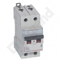 WYŁĄCZNIK NADPRĄDOWY S 312 2P B 32A 10000A SERII DX3