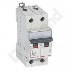 WYŁĄCZNIK NADPRĄDOWY S 312 2P B 50A 10000A SERII DX3