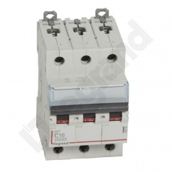 WYŁĄCZNIK NADPRĄDOWY S 313 3P C 16A 10000A SERII DX3