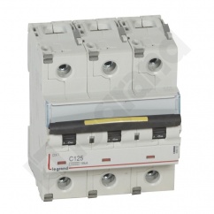 WYŁĄCZNIK NADPRĄDOWY S 313 3P C 125A 10000A SERII DX3 WYŁĄCZNIK NADPRĄDOWY S 313 3P C 125A 10000A SERII DX3