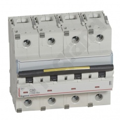 WYŁĄCZNIK NADPRĄDOWY S 314 4P C 80A 10000A SERII DX3