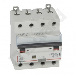 WYŁĄCZNIK RÓŻNICOWONADPRĄDOWY P 314 4P C 25A 300MA TYP AC SERII DX3 WYŁĄCZNIK RÓŻNICOWONADPRĄDOWY P 314 4P C 25A 300MA TYP AC SERII DX3