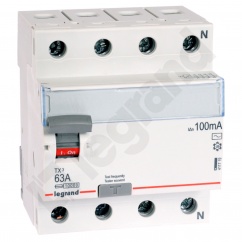 WYŁĄCZNIK RÓŻNICOWOPRĄDOWY P 304 4P 63A 100MA TYP AC SERII TX3 WYŁĄCZNIK RÓŻNICOWOPRĄDOWY P 304 4P 63A 100MA TYP AC SERII TX3