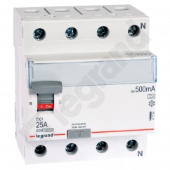 WYŁĄCZNIK RÓŻNICOWOPRĄDOWY P 304 4P 25A 500MA TYP A SERII TX3