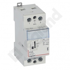 STYCZNIK MODUŁOWY SM 363 63A 24V 2NO Z MANIPULATOREM