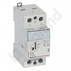 STYCZNIK MODUŁOWY SM 363 63A 230V 2NC Z MANIPULATOREM