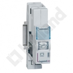 Panel krosowy RJ45 UTP, kat. 6 na szynę TH35