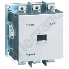 STYCZNIK CTX³ 3P 500A 2NO2NC 200V-240V AC/DC STYCZNIK CTX³ 3P 500A 2NO2NC 200V-240V AC/DC