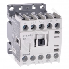 STYCZNIK CTX3 MINI 3P 6A 1NC 230V AC
