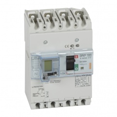 WYŁĄCZNIK DPX3 160 Z ZAB. R-PR. 4P 160A 25KA WYŁĄCZNIK DPX3 160 Z ZAB. R-PR. 4P 160A 25KA