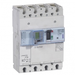 WYŁĄCZNIK DPX3 250 EL Z ZAB. R-PR. 4P 250A 50KA WYŁĄCZNIK DPX3 250 EL Z ZAB. R-PR. 4P 250A 50KA