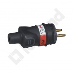 WTYCZKA GUMOWA 2P+Z - 16 A - IP44 - IK08 - ZACISKI ŚRUBOWE WTYCZKA GUMOWA 2P+Z - 16 A - IP44 - IK08 - ZACISKI ŚRUBOWE