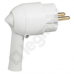 WTYCZKA 2P+Z - 16A - PLASTIKOWA - BIAŁA - Z DŹWIGNIĄ WTYCZKA 2P+Z - 16A - PLASTIKOWA - BIAŁA - Z DŹWIGNIĄ