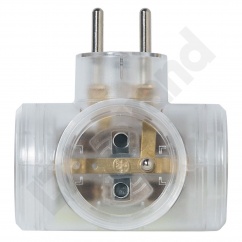 ROZGAŁĘŹNIK 3X2P+Z - 16 A - TRANSPARENTNY ROZGAŁĘŹNIK 3X2P+Z - 16 A - TRANSPARENTNY