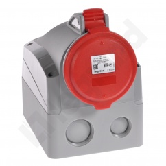 P17 TEMPRA PRO GNIAZDO STAŁE 32A 3P+N+Z 400V IP44 P17 TEMPRA PRO GNIAZDO STAŁE 32A 3P+N+Z 400V IP44
