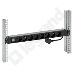 LCS² BLOK ZASILAJĄCY 19" 8X2P+Z Z WYŁĄCZNIKIEM LCS² BLOK ZASILAJĄCY 19" 8X2P+Z Z WYŁĄCZNIKIEM