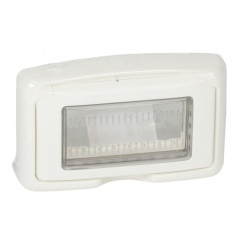 PLEXO55 - ADAPTER DLA 4 MODUŁÓW MOSAIC BIAŁY PLEXO55 - ADAPTER DLA 4 MODUŁÓW MOSAIC BIAŁY
