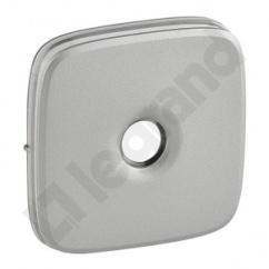 Valena Allure - Klawisz łącznika uniwersalnego z automatycznym wyłączeniem ALUMINIUM Valena Allure - Klawisz łącznika uniwersalnego z automatycznym wyłączeniem ALUMINIUM
