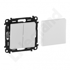 VALENA LIFE ŁĄCZNIK WIELOFUNKCYJNY BIAŁY 10 AX - 250 V VALENA LIFE ŁĄCZNIK WIELOFUNKCYJNY BIAŁY 10 AX - 250 V