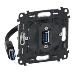 GNIAZDO USB 3.0 Z PRZEWODEM